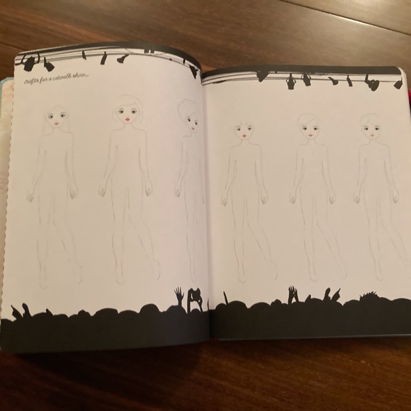 NWT Sticker Dolly Dressing Fashion Designer Activity Book - Picture 5 of 6